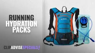 10 Best Running Hydration Packs : MIRACOL Hydration Backpack with 2L Water Bladder, Thermal