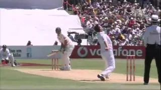 2nd Test v SA - Ponting Wicket