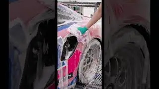 Porsche GT3 RS Full Wash Transformation | Car interior cleaning | Foam Car Wash #carcare #carwash
