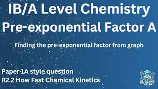 Finding the value of pre exponential factor (Arrhenius factor) from lnk against 1/T graph