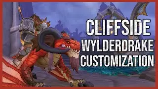 Dragonflight Alpha Cliffside Wylderdrake Dragon Mount Customization