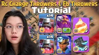 Fireball Thrower & Rc Charge Thrower TH18 Step by Step Tutorial 2026 | Round 2 CWL Road to Champ 1