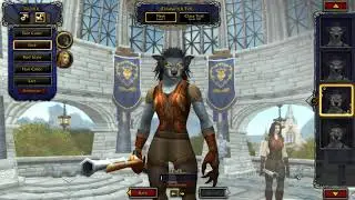 8.2.5 New Worgen Model (Character Creation screen)