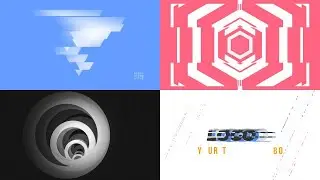 Abstract Intro Geometry After Effects Templates
