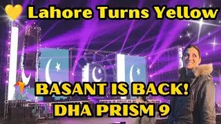 Basant Fever in Lahore 🔥 Inside DHA Prism 9 Musical Concert Arrangements