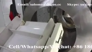 Air Popping with Automated Batch Caramel Coating, Industrial popcorn maker