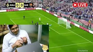 Barcelona vs  Real Madrid | Supercopa de Espa&ntilde;a Final 2025/26 | eFootball PES 2021 Gameplay