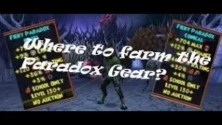 Wizard101 Where to Farm for the new Paradox Gear