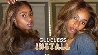 MY FAV GYM WIGS-GLUELESS INSTALL- OUTRE ELARA-24 IN WIG
