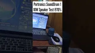 Portronics SoundDrum 1, *12W speaker test at 70% volume. #bluetoothspeaker #portronics #sounddrum