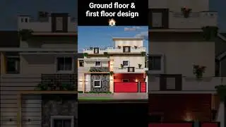ground floor elevation first floor elevation design 🏠