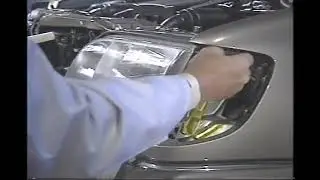 W140 dissassembly procedures: Headlight & Hood Ornament