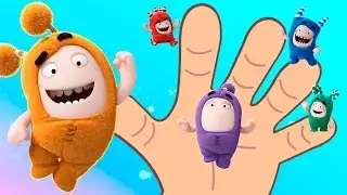 Oddbods Funny Story Finger Family Nursery Rhymes for Kids