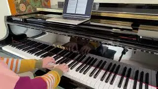 When You're Smiling (Louis Armstrong)  |  beginner piano solo  |  sheet music link below