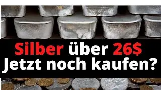 Silber/ Silberminen: Die Silberrallye durchbricht wichtige Chartmarken. Kommt jetzt die Korrektur?