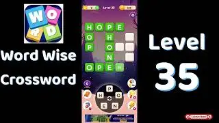 Word Wise Crossword Level 35 Answers 🧠🧩 | Relaxing Crossword Puzzle | SolutionGuruji