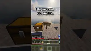 When u realize..  #edit #minecraft #trend #meme #gaming