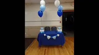 Party #142, Revised, Wedding Reception Balloon Centerpieces Decoration