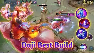 Daji Honor of kings Best Mage Meta | Best Build & Arcana