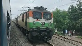 Ara-Ranchi Triweekly in TRICOLOUR Loco| Everytime meets here with ASN BSB MEMU-27 Aug 24 Tue 2:15 PM
