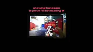 Half Heart HUD Handcam #codm #callofdutymobile #codmobile #shorts #viral #trending