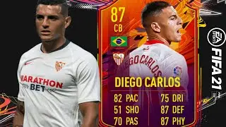 REVIEW DIEGO CARLOS HEADLINER 87. &iquest;MERECE LA PENA? AN&Aacute;LISIS EN ESPA&Ntilde;OL. FIFA 21 ULTIMATE TEAM.