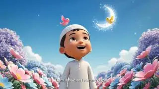 (Best Overall &ndash; Sweet & Kids Friendly)&ldquo;Say Bismillah 🤍 | Cute Islamic Cartoon for Kids&rdquo;