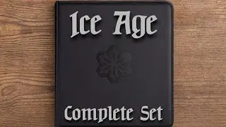 Magic the Gathering Ice Age Complete Set Binder Flip Through