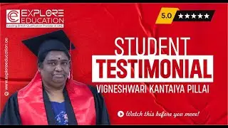 Student Testimonial | Vegenswari  | Interior Design | Sharing her journey at Explore Education