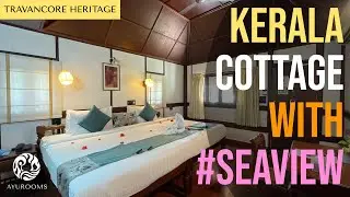 SEA FACING PREMIUM COTTAGE at Travancore Heritage #wellnessretreat #tth