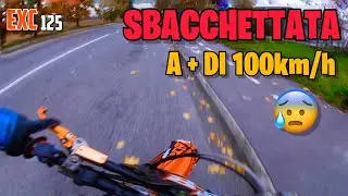 HO RISCHIATO DI MOR*RE🤯 KTM 125 MOTARD