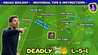DEADLY 4-5-1 ☠️🔥 Quick Counter Formation For All Playstyles | Best Squad For Quick Counter eFootball