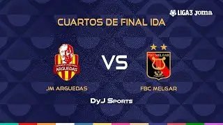 ⚫️ #Liga3 Joma 2025: RESUMEN- Jose Maria Arguedas 2-1  FBC Melgar- Cuartos de Final (Ida)