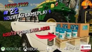 [NEWS FS22] #22 NOUVEAU GAMEPLAY_ ADDITIF ENSILAGE!! [FARMING SIMULATOR 22] PS5 🇫🇷