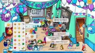 Club Penguins 4 birthday party