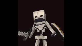 Skeleton Shield Meme - Minecraft Animation