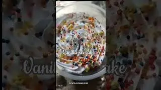 Yummy jar cake |🫙🍰 😋 | Vanilla & chocolate  flavour |🤎🤍 | #cake #shorts