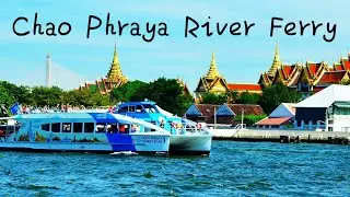 Bangkok Ki Chao Phraya River Ferry 🚤 | Saste Me Luxury Boat Ride 🇹🇭 | Thailand vlog - 5 #travel 