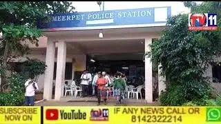 MAJOR ROAD ACCIDENT, 1 PERSON SPOT DEAD & ANOTHER SERIOUSLY INJURED UNDER MEERPET PS LIMITS