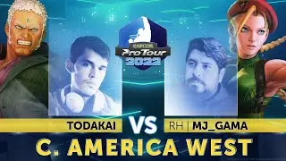 Todakai (Urien) vs. MJ Gama (Cammy) - Top 8 - Capcom Pro Tour 2022 Central America West