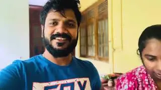 නිවාඩුවට බොඩිමේ බිරිදට උයන්න උදව් කලා / Vinitage helped to cook the border wife 