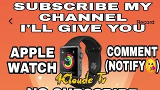 Paano Manalo Ng 🍎 APPLE WATCH 6 SERIES|3 Raffle Para Sa Subscriber