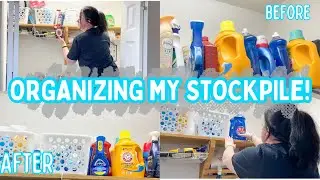 CLEAN & ORGANIZE WITH ME | Laundry Room Reset | Decluttering Series