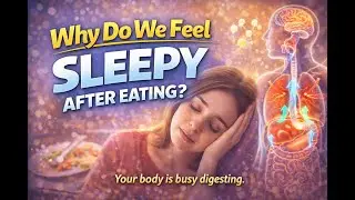 Why Do We Feel Sleepy After Eating? | Science Explained (1 Minute)