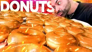 11.400 KCAL de DONUTS | Krispy KREME - O melhor do mundo!