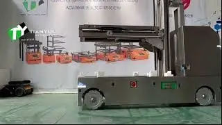 80kg Load Intelligent Guided Vehicle For Long Distance Forklift Panel Docking And Transportation