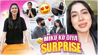 Miku ko diya surprise 