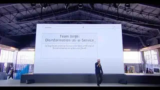 Team Jorge & DaaS: Going undercover to uncover the dark world of disinformation as a service I 2023