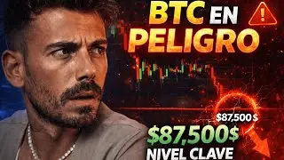 🚨BITCOIN EN PELIGRO: &iquest;SE HUNDE DESDE 87.500$? (URGENTE)