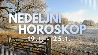 Astrolog Radmila - Nedeljni horoskop od 19.1. do 25.1.